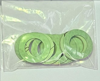 15mm Fibre Gas Washer - M12 x 19 x 1.5mm (Pack of 10)