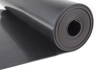 100mm Wide x 3m Long Strip - Natural Insertion Rubber - 9.5mm